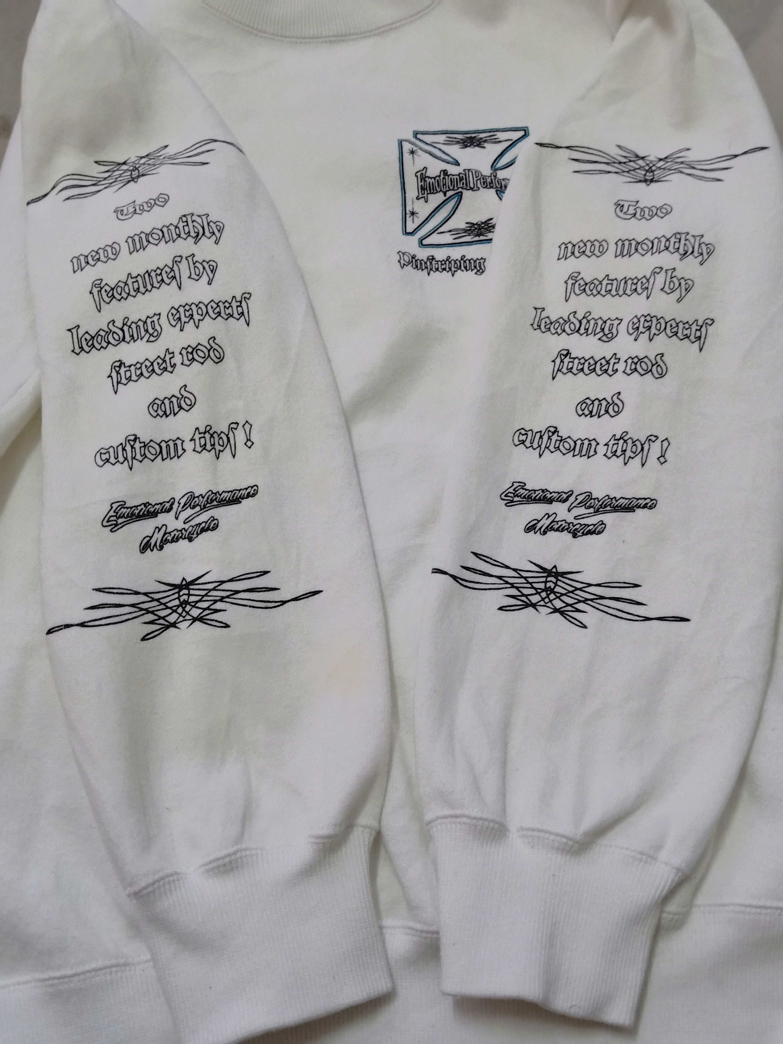 Japanese Brand Emotional Performance Motorcycle Jumper Size US M / EU 48-50 / 2 - 4 Thumbnail