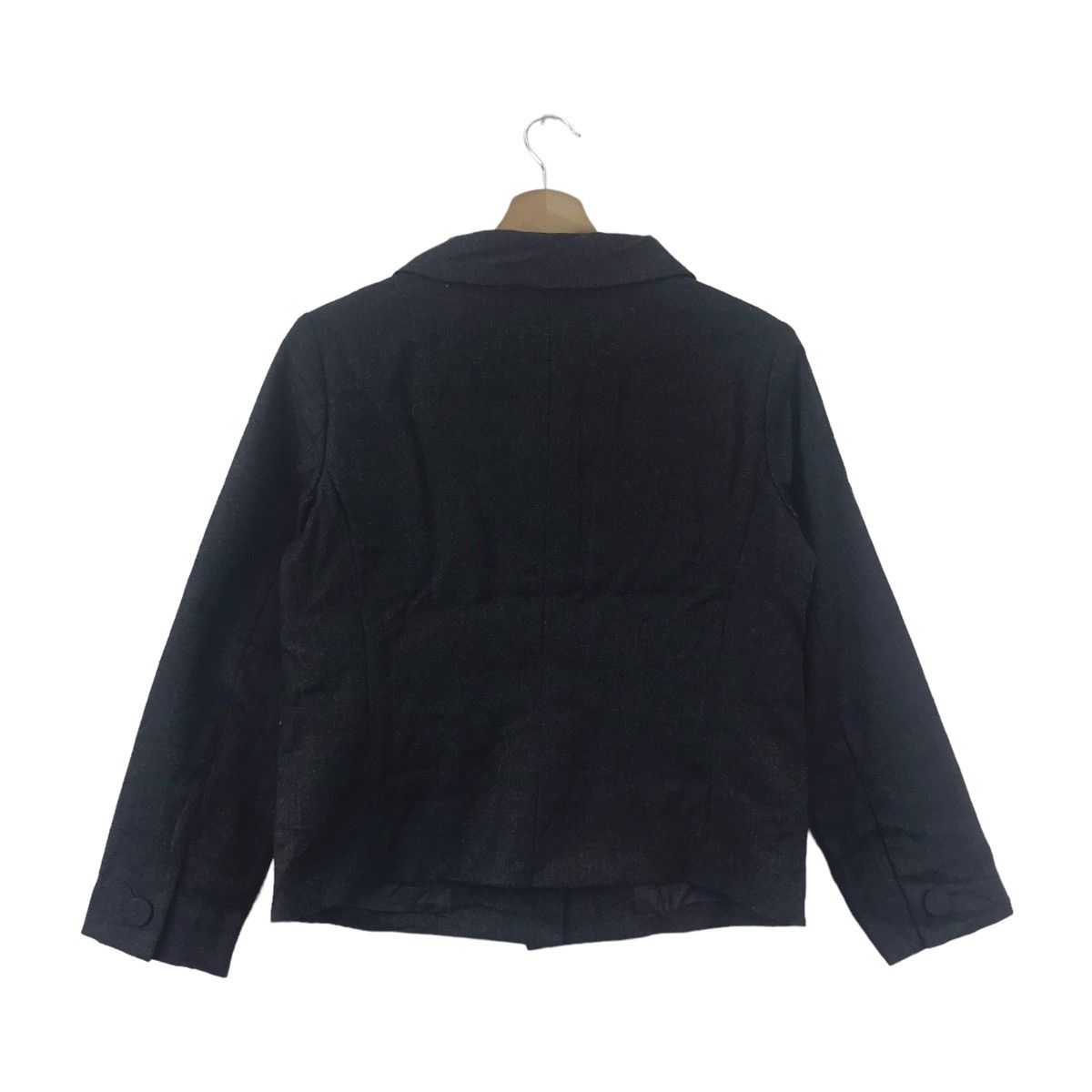 Junko Shimada JUNKO SHIMADA 1956 Japanese Brand Black Coat Size XS / US 0-2 / IT 36-38 - 9 Thumbnail
