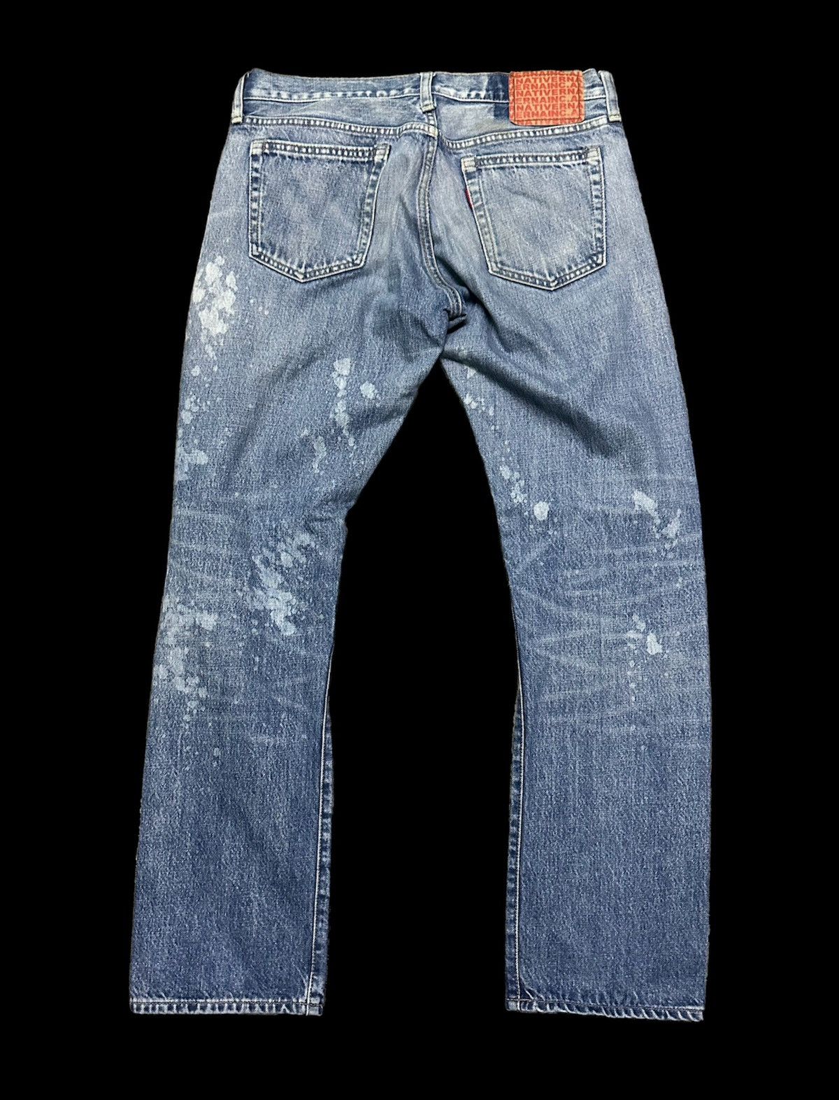 Japanese Brand RNA distressed denim jeans Size US 30 / EU 46 - 1 Thumbnail