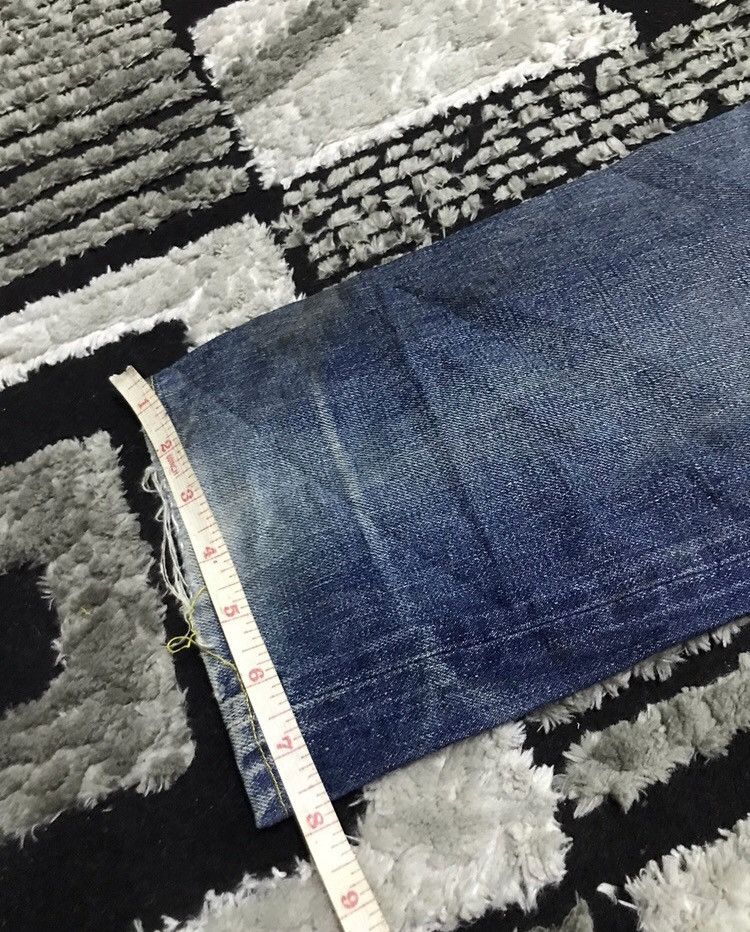 Vintage 🔥Rare🔥vintage Phigvel distressed rusty wash blue denim jeans Size US 32 / EU 48 - 10 Thumbnail