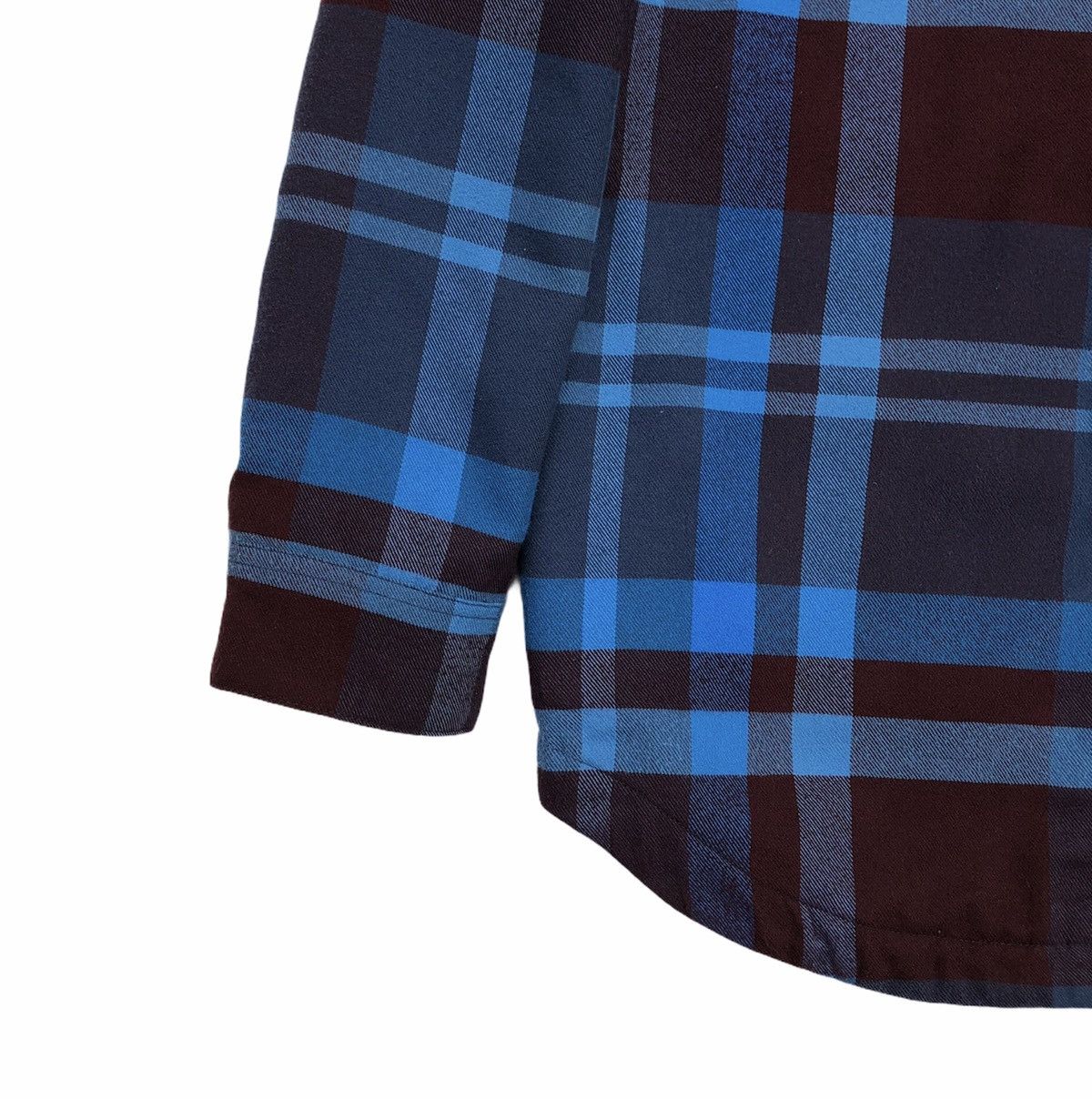 Quiksilver Quiksilver Check Mount Blu Long Sleeves Flannel Jacket Size US M / EU 48-50 / 2 - 7 Thumbnail