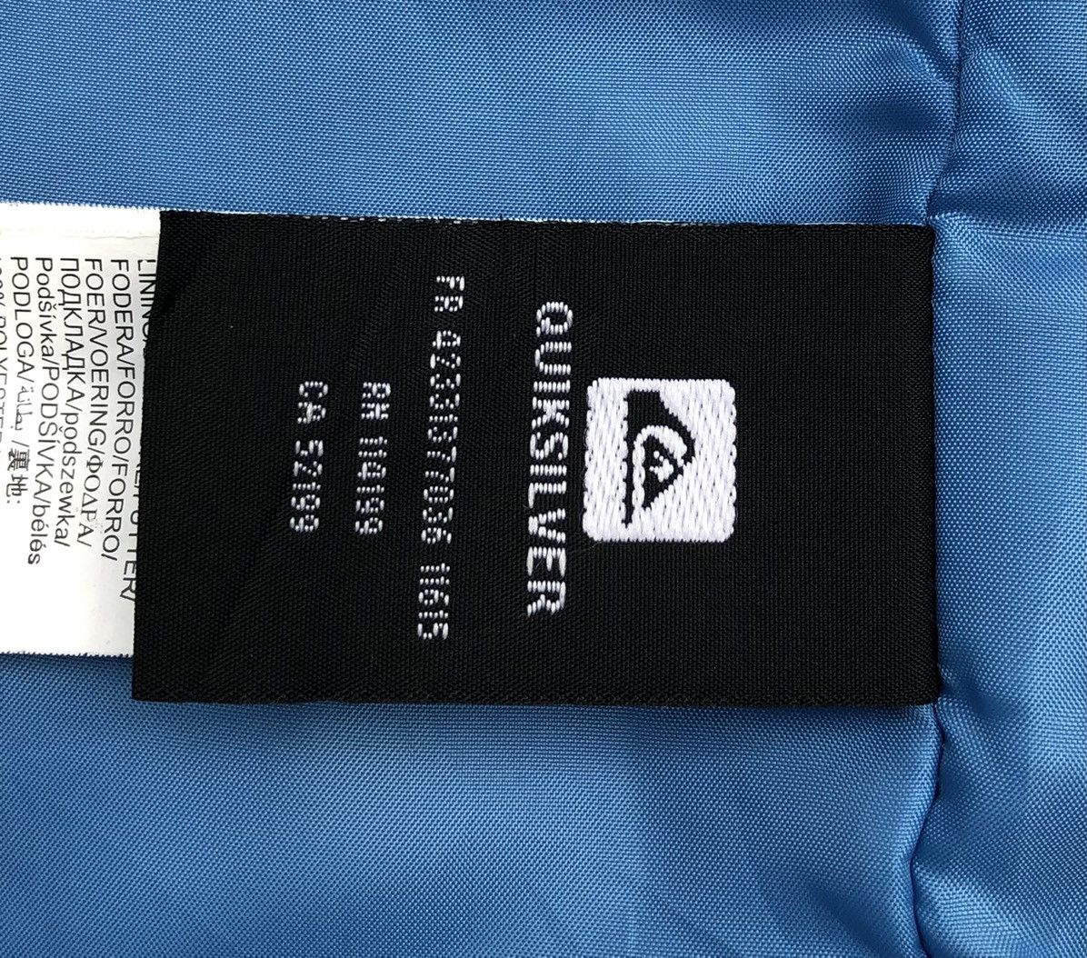 Quiksilver Quiksilver Check Mount Blu Long Sleeves Flannel Jacket Size US M / EU 48-50 / 2 - 14 Thumbnail