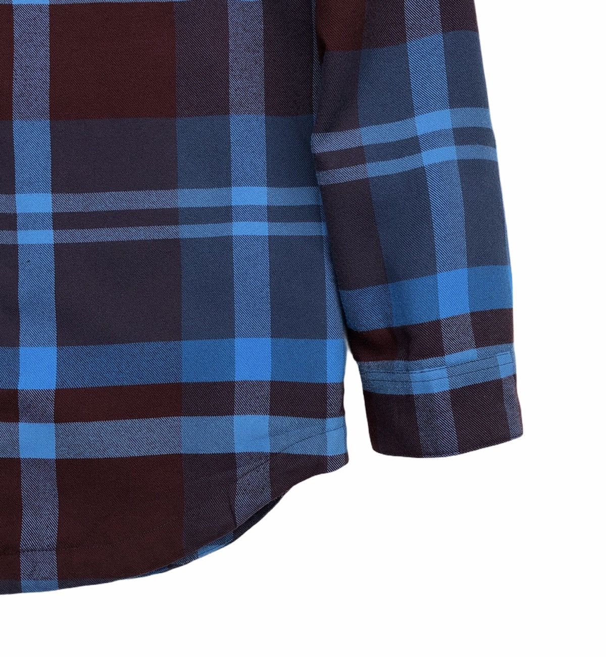 Quiksilver Quiksilver Check Mount Blu Long Sleeves Flannel Jacket Size US M / EU 48-50 / 2 - 6 Thumbnail