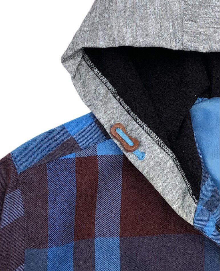 Quiksilver Quiksilver Check Mount Blu Long Sleeves Flannel Jacket Size US M / EU 48-50 / 2 - 12 Thumbnail