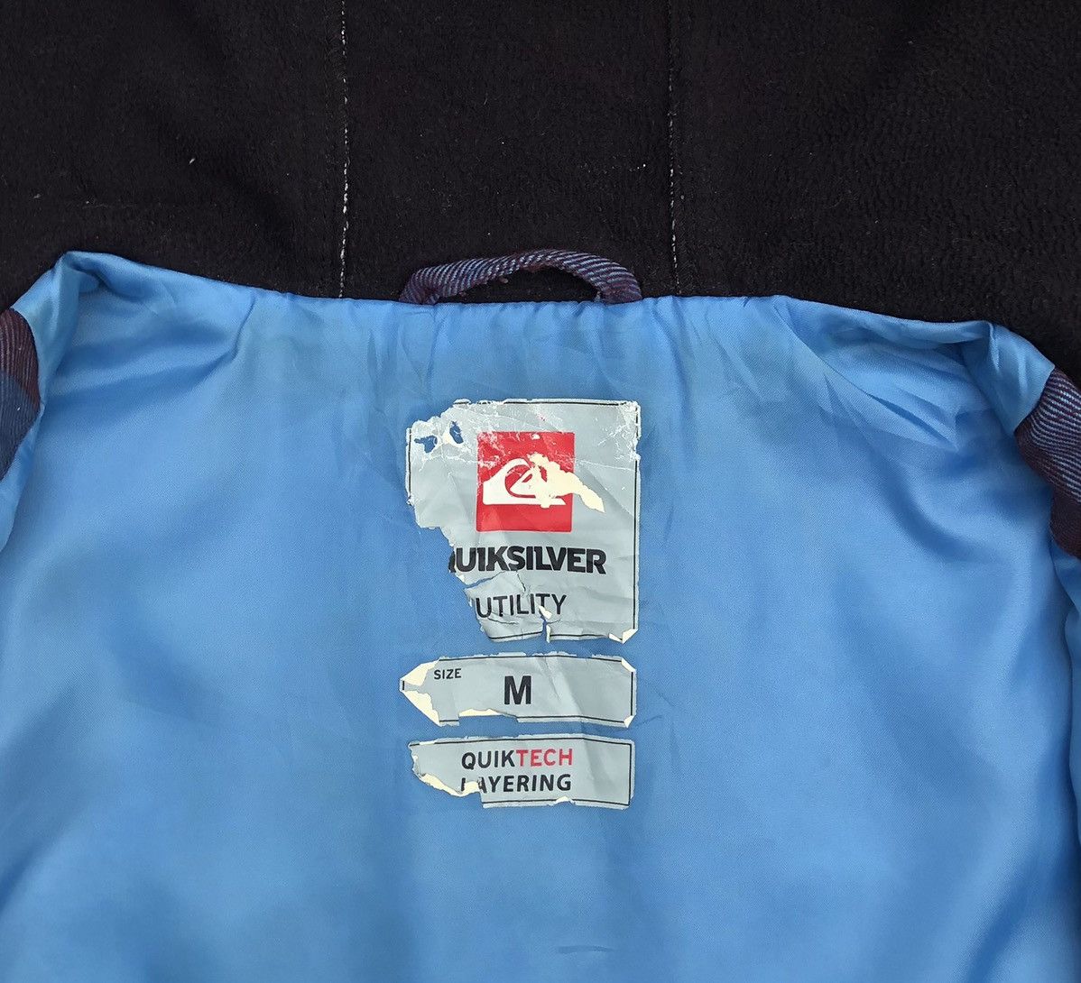 Quiksilver Quiksilver Check Mount Blu Long Sleeves Flannel Jacket Size US M / EU 48-50 / 2 - 13 Thumbnail