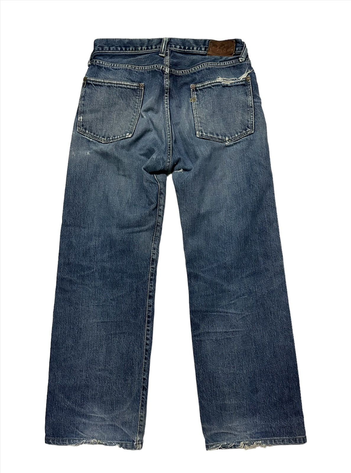 45rpm Vintage 45rpm distressed denim jeans Size US 28 / EU 44 - 5 Thumbnail