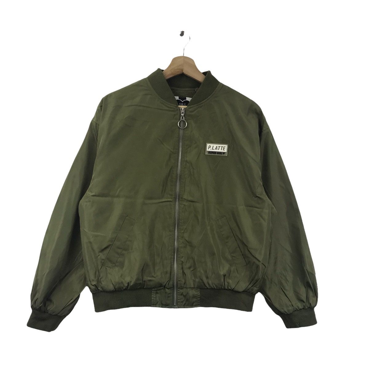 Vintage P.LATTE TOKYO Girls Athlete 2019AW Japanese Brand Jacket Size M / US 6-8 / IT 42-44 - 1 Thumbnail
