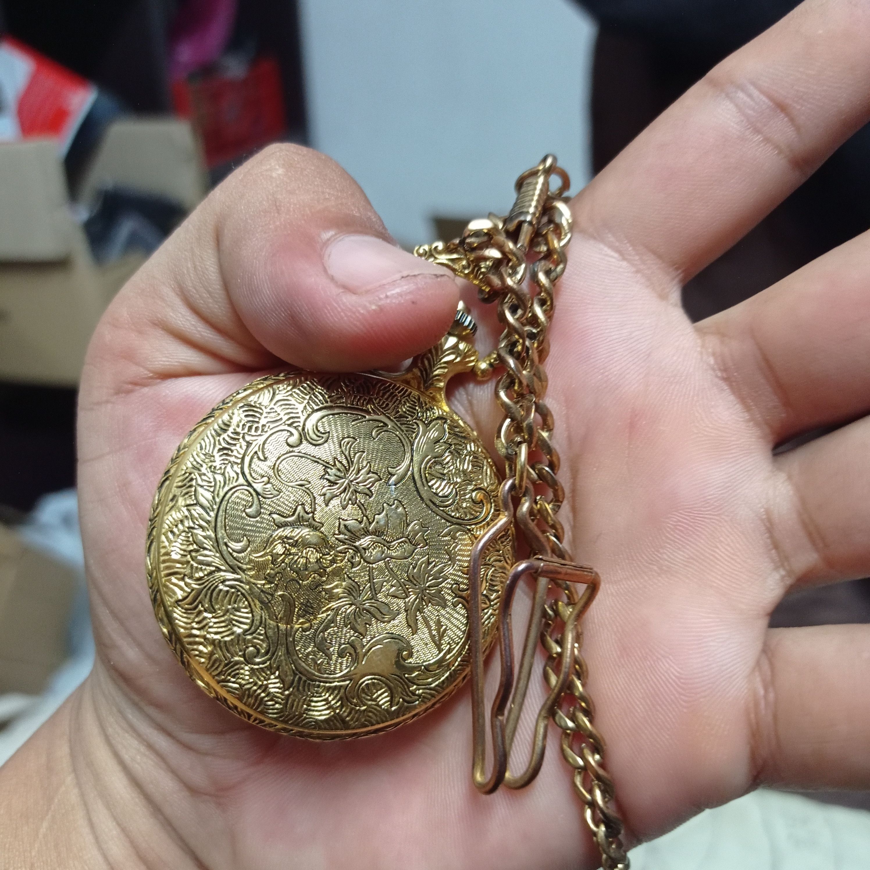 Japanese Brand Super Retro "WALTHAM QUARTZ JAPAN MOVEMENT" Pocket watch Size ONE SIZE - 8 Thumbnail