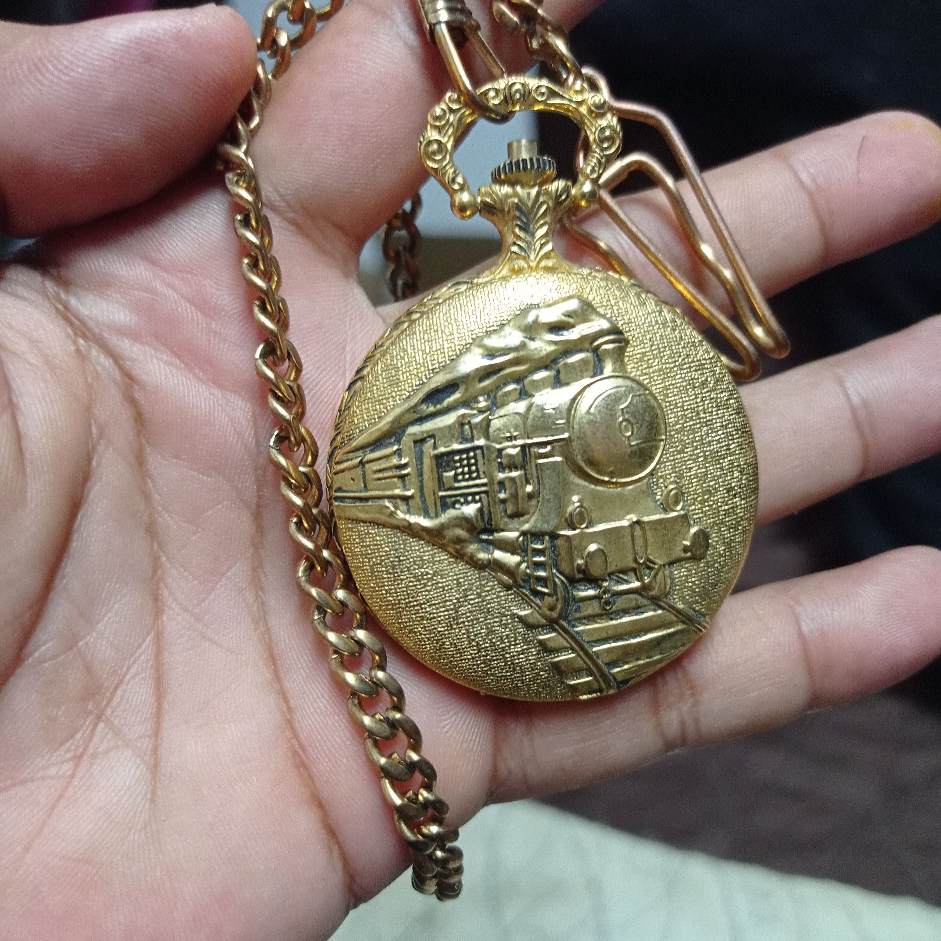 Japanese Brand Super Retro "WALTHAM QUARTZ JAPAN MOVEMENT" Pocket watch Size ONE SIZE - 4 Thumbnail