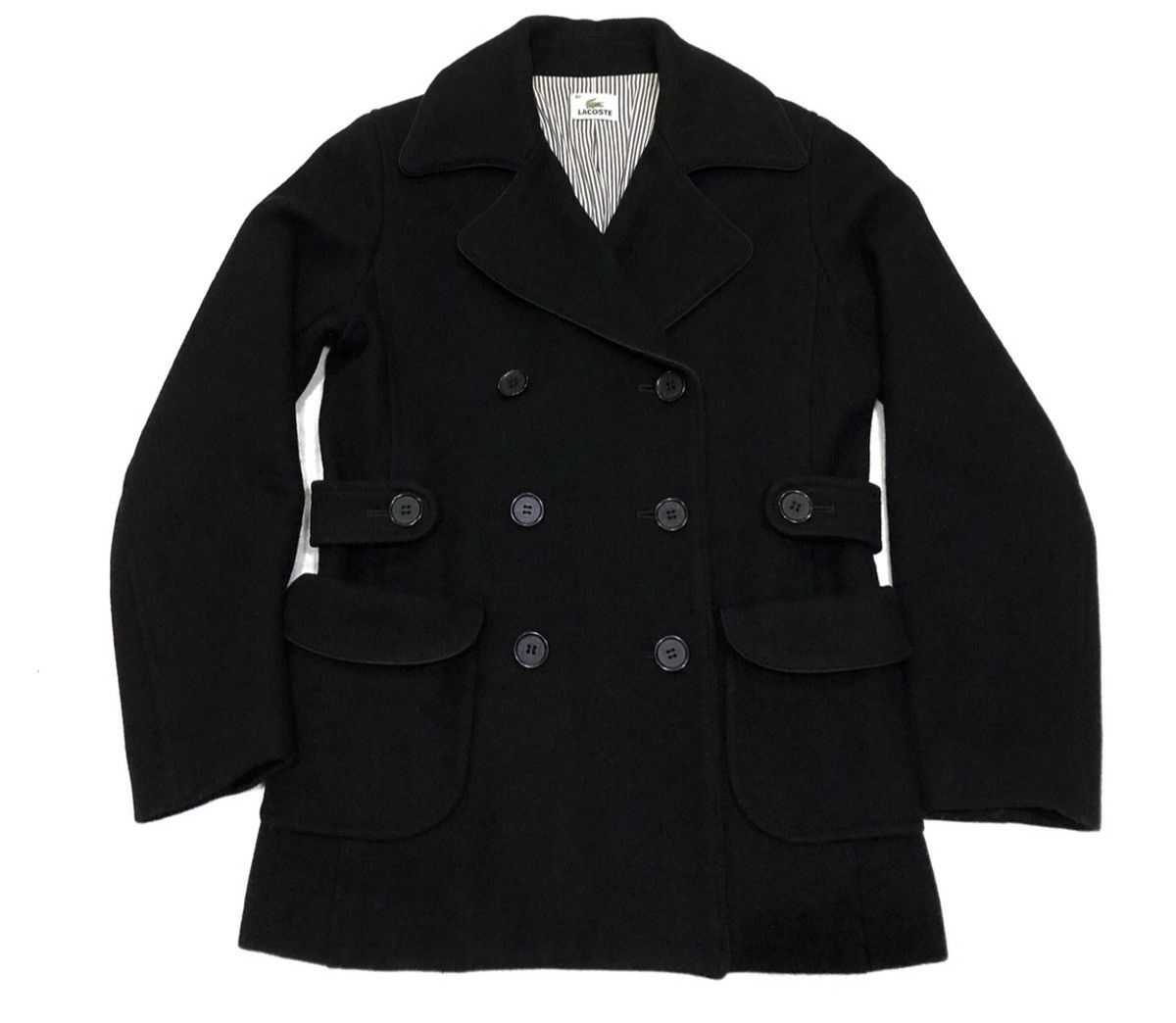 Lacoste 🔥Lacoste Pea Coat Blazer / Jacket Made In Japan Size US M / EU 48-50 / 2 - 3 Thumbnail