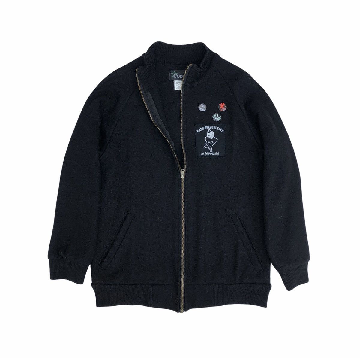 Vintage Vintage Codet Patches Customed Wool Bomber Jacket Size US M / EU 48-50 / 2 - 5 Thumbnail