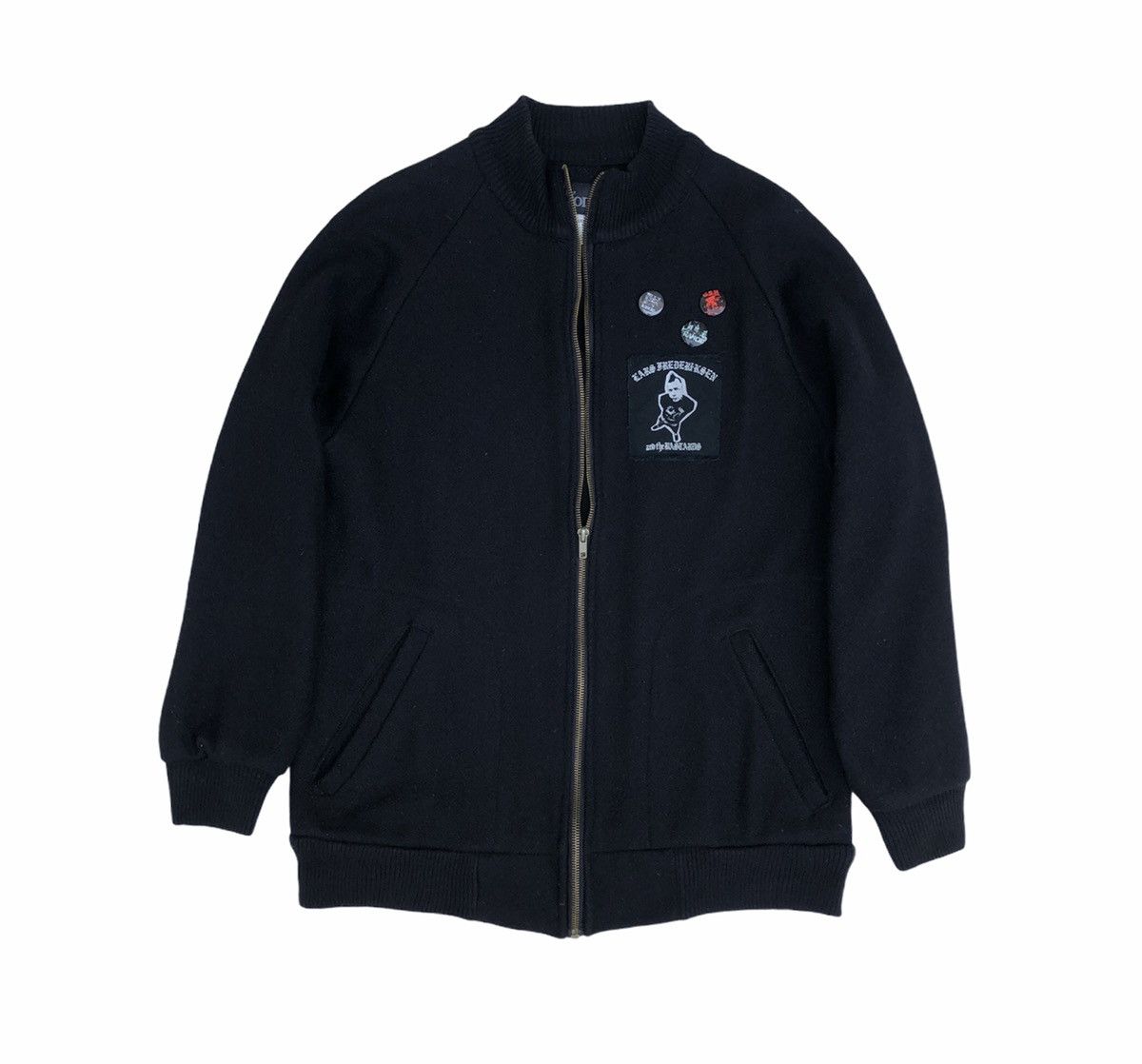 Vintage Vintage Codet Patches Customed Wool Bomber Jacket Size US M / EU 48-50 / 2 - 9 Thumbnail