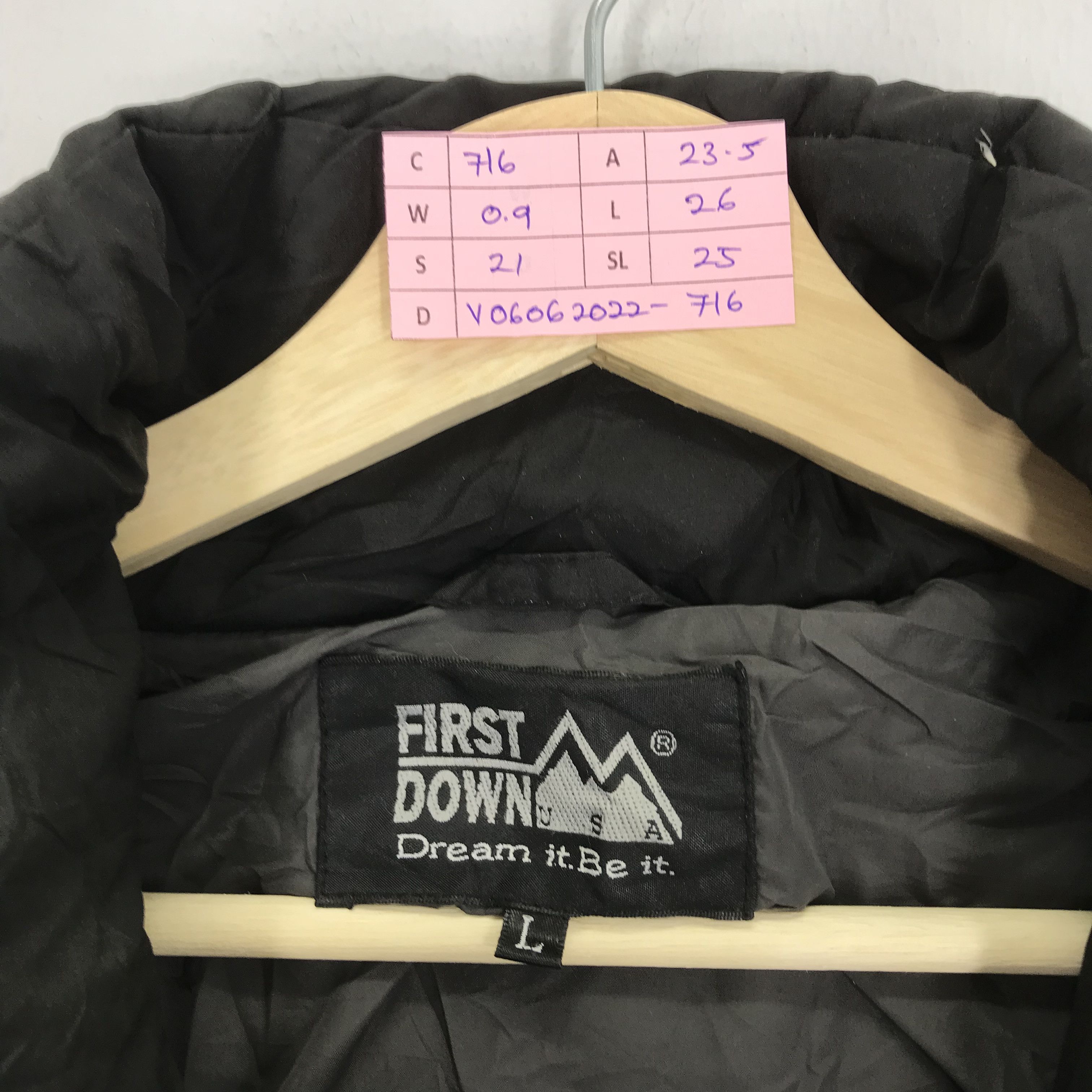 Other Vintage First Down Puffer Down Bomber Jacket Size US L / EU 52-54 / 3 - 7 Thumbnail