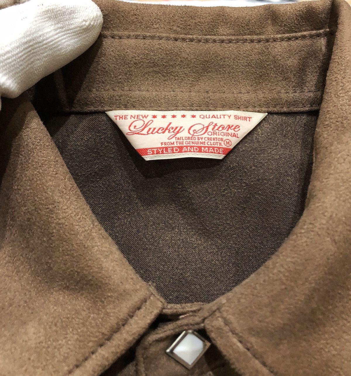 Japanese Brand Lucky Store Original Long Sleeves Shirt Size US M / EU 48-50 / 2 - 4 Thumbnail