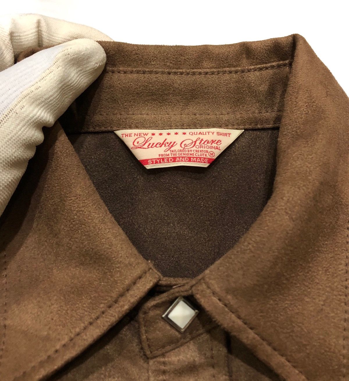 Japanese Brand Lucky Store Original Long Sleeves Shirt Size US M / EU 48-50 / 2 - 5 Thumbnail