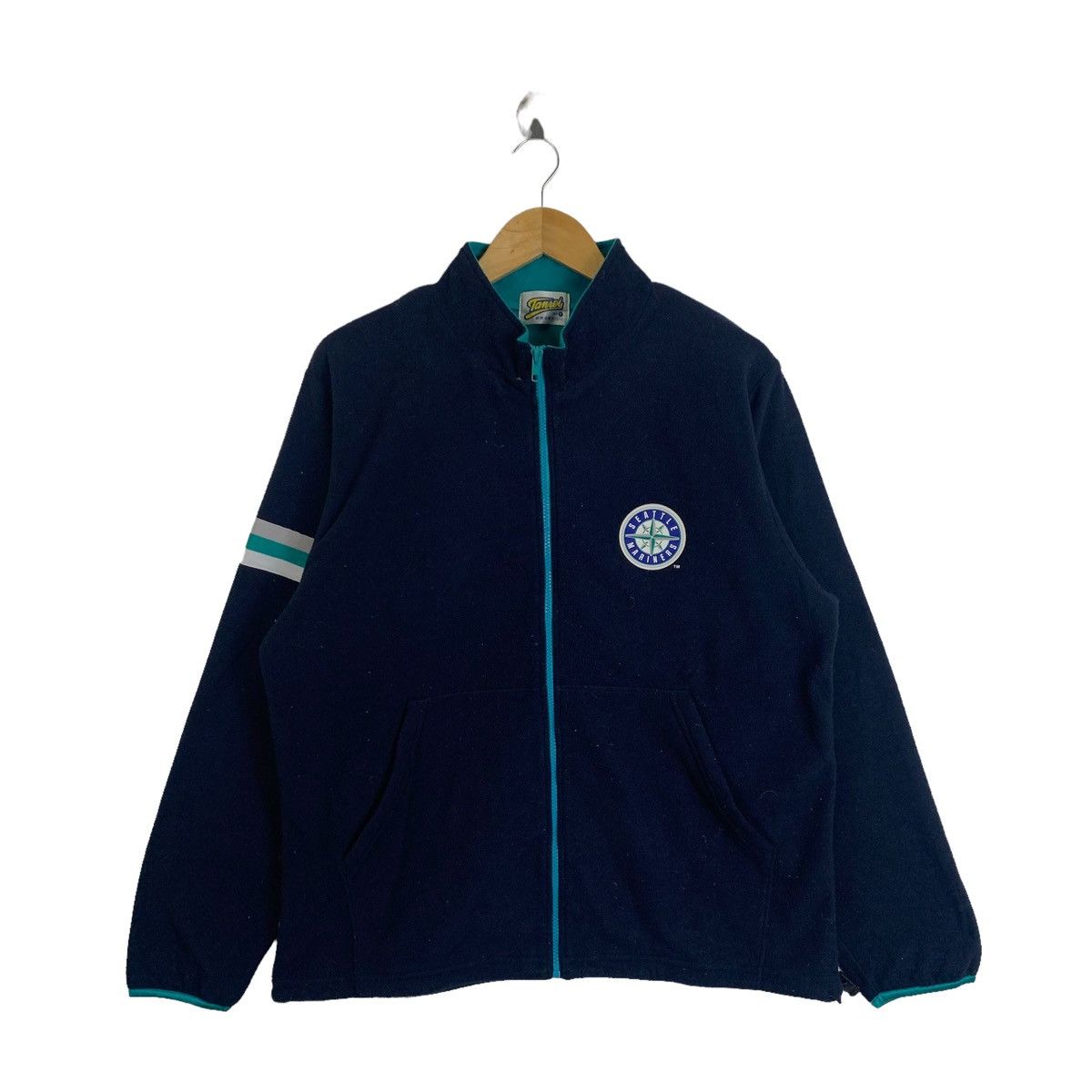 Vintage SEATTLE MARINERS Baseball Mlb Fleece Sweater