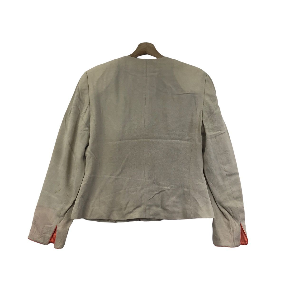 Escada ESCADA Germany Brand Beige Coat Jacket Size S / US 4 / IT 40 - 11 Thumbnail