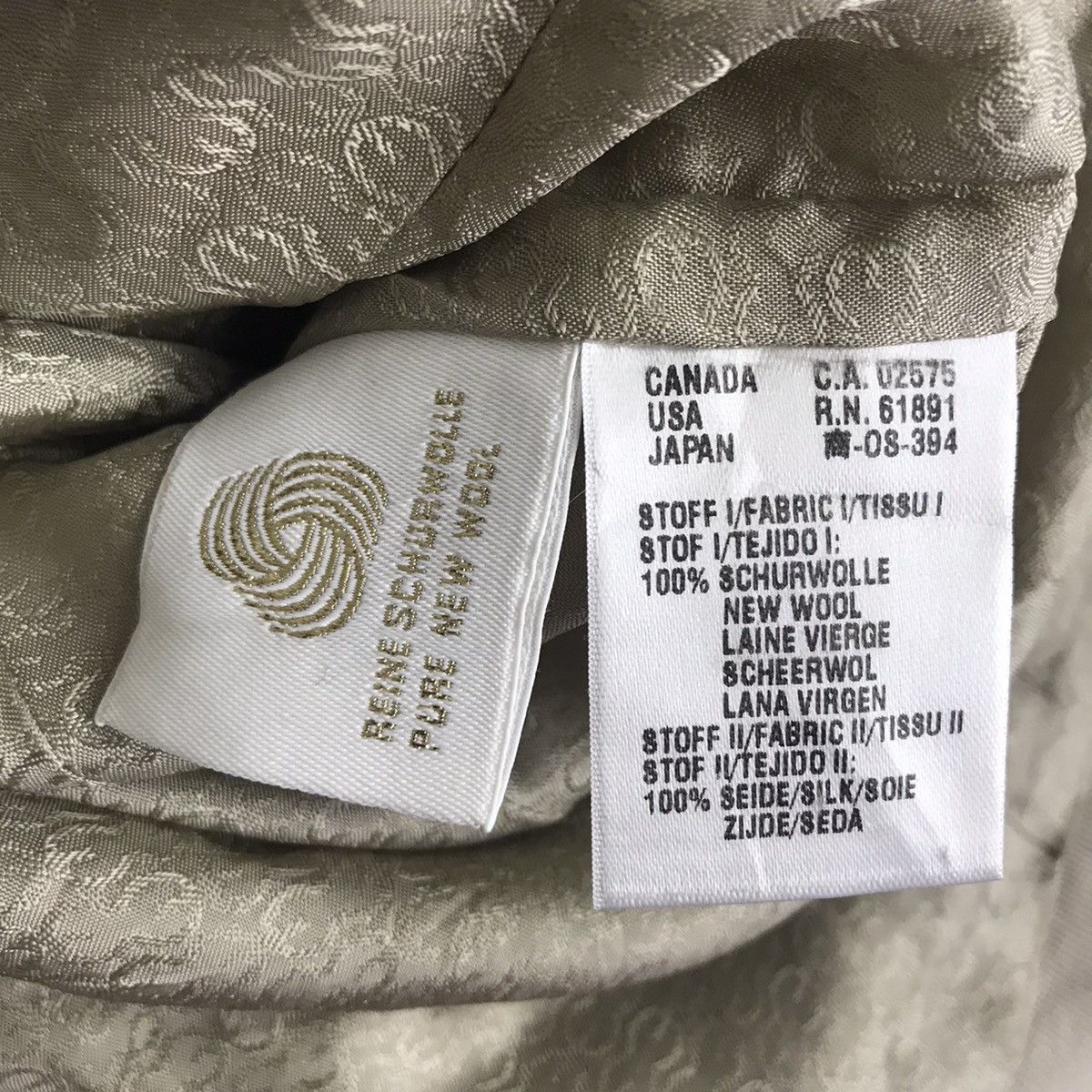 Escada ESCADA Germany Brand Beige Coat Jacket Size S / US 4 / IT 40 - 6 Thumbnail