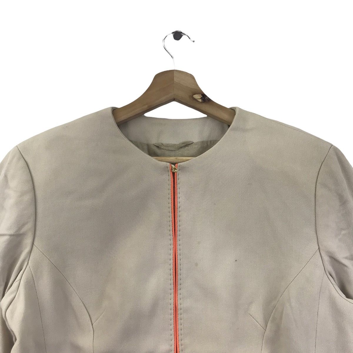 Escada ESCADA Germany Brand Beige Coat Jacket Size S / US 4 / IT 40 - 2 Thumbnail