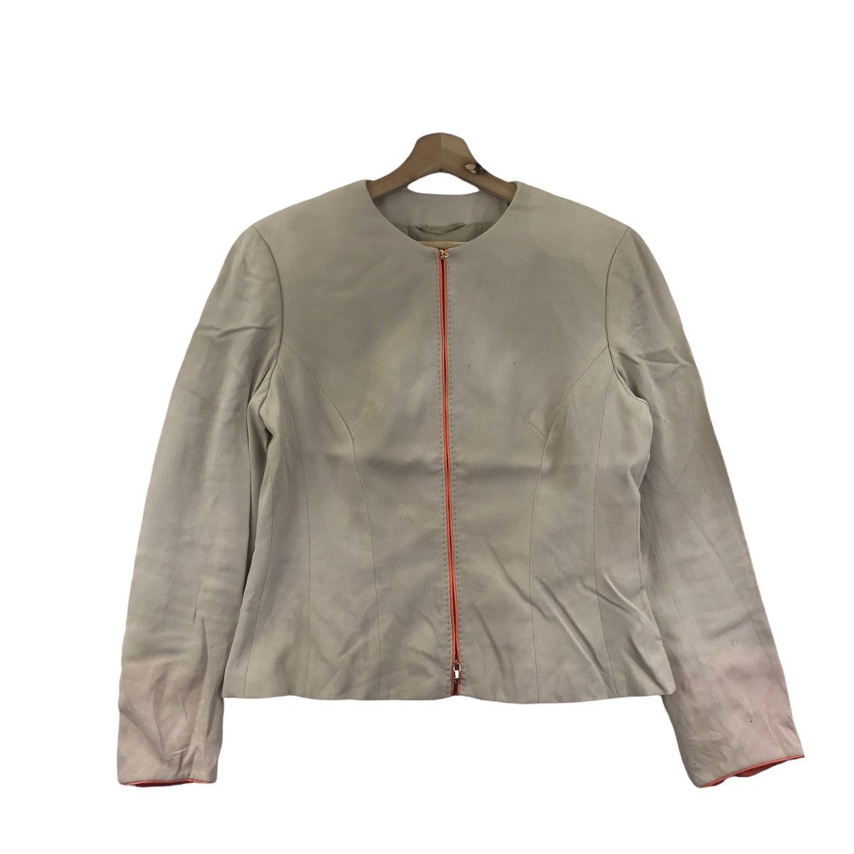 Escada ESCADA Germany Brand Beige Coat Jacket Size S / US 4 / IT 40 - 1 Thumbnail