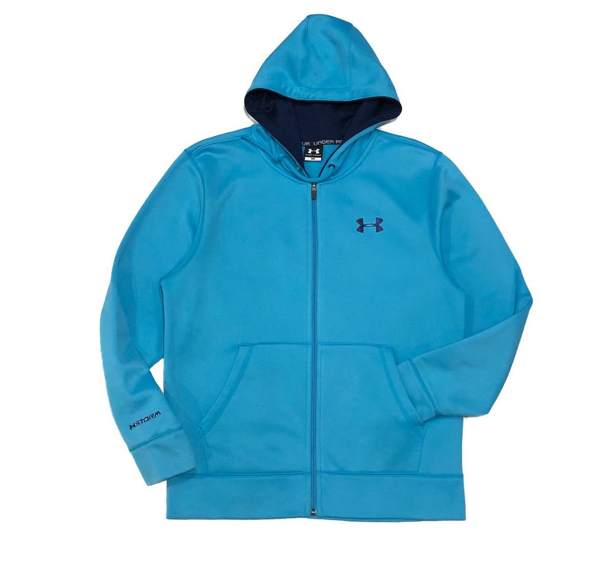 Under Armour Rival Fitted Full Zip Hoody Jacket Mens