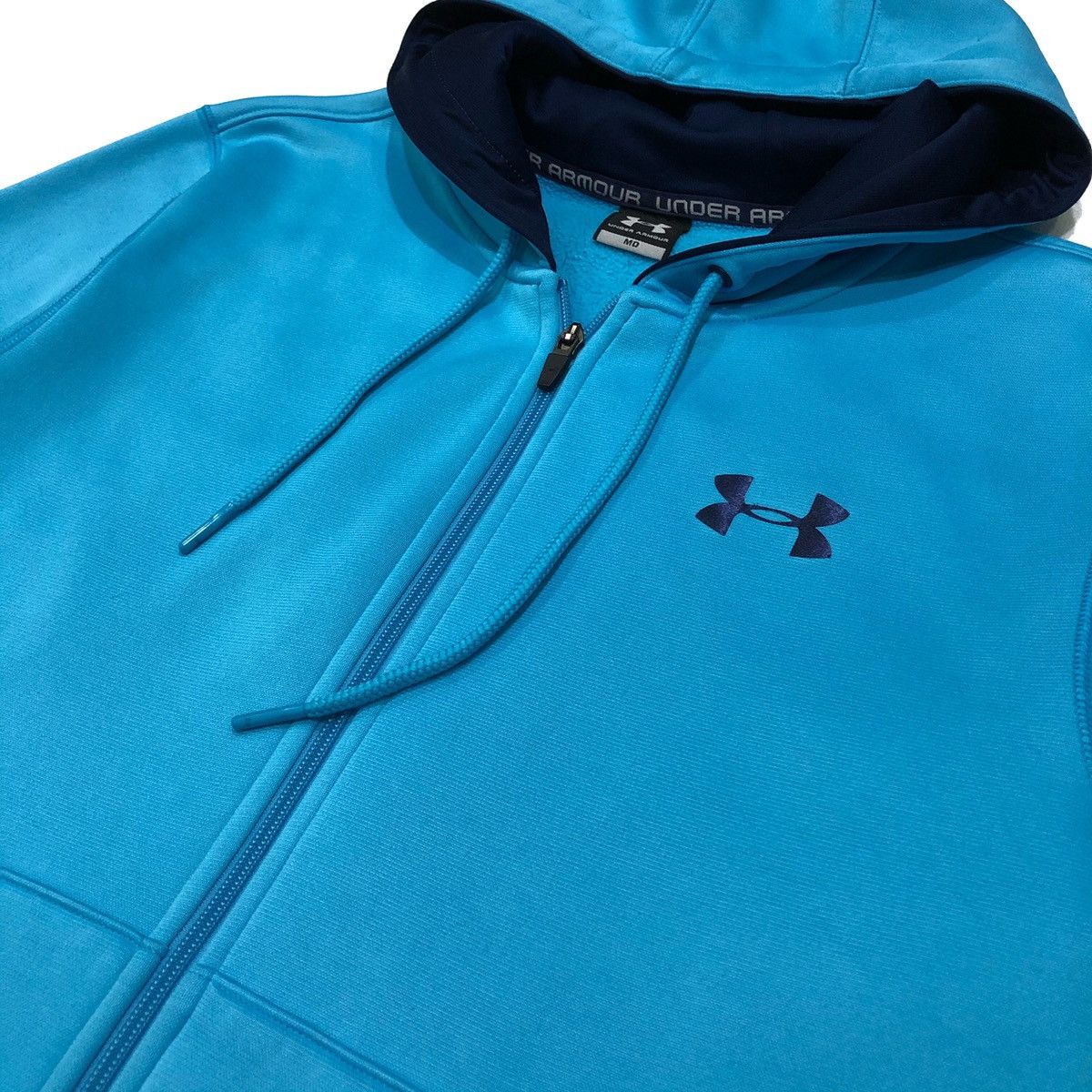Under Armour Under Armour Rival Fitted Full Zip Hoody Jacket Mens Size US M / EU 48-50 / 2 - 6 Thumbnail