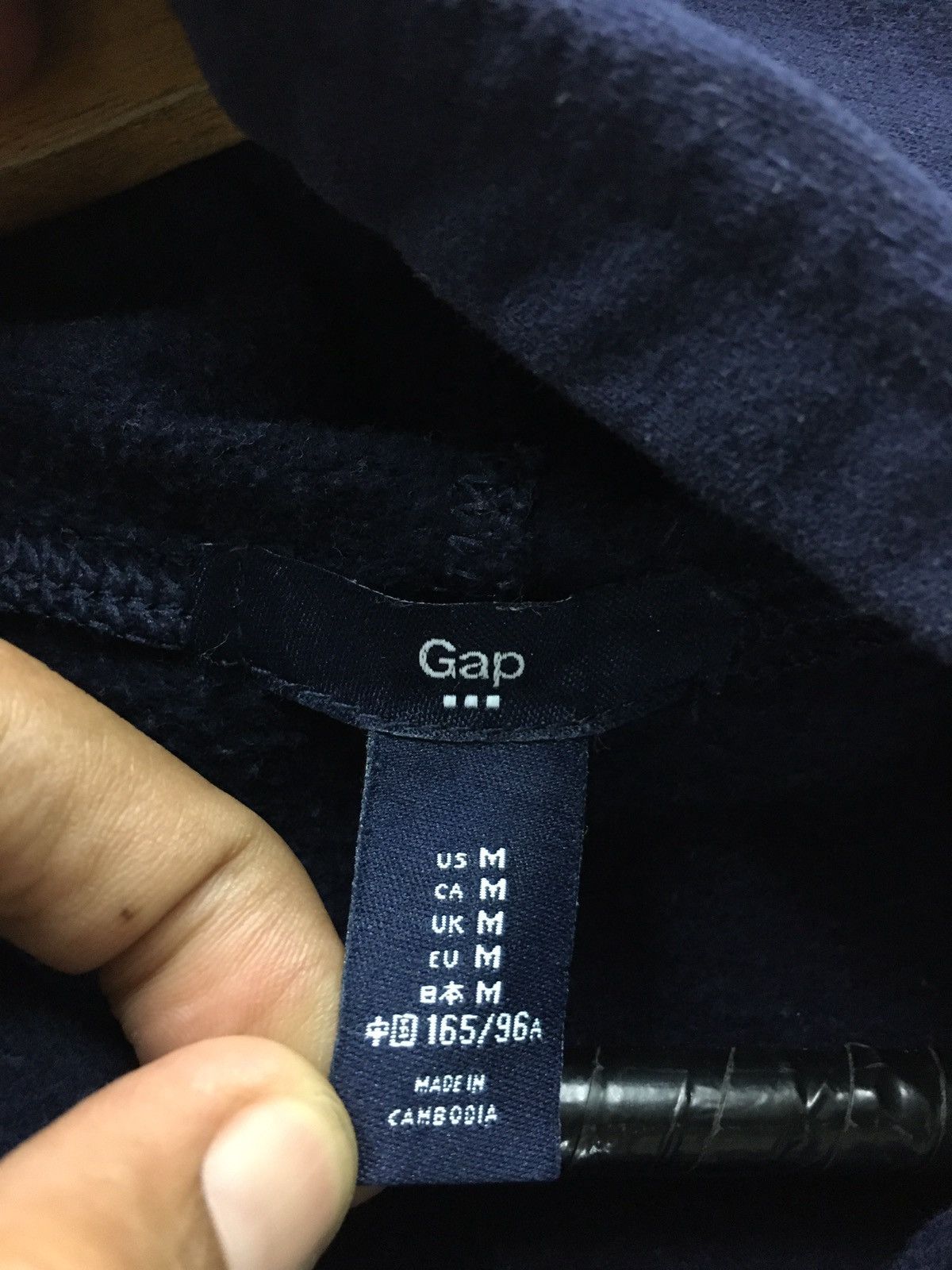 Gap × Vintage Vintage Gap Embroidery Big Logo Hoddie Size M / US 6-8 / IT 42-44 - 6 Thumbnail