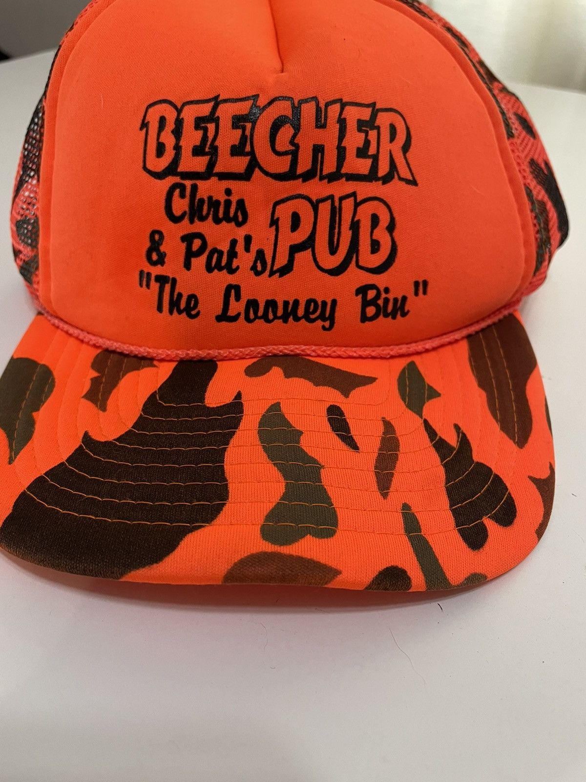 Vintage Vintage Beecher Pub “The Looney Bin” Trucker Hat Grailed
