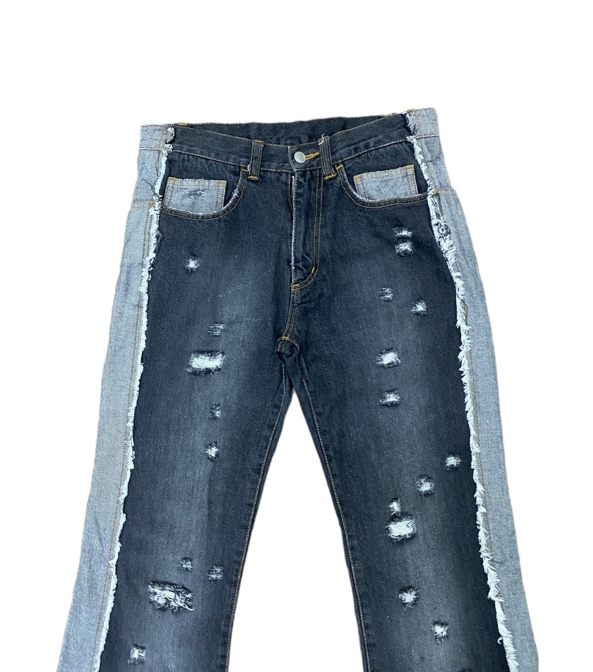 Hysteric Glamour VINTAGE BERNINGS SHO SEDITIONARIES DISTRESSED DENIM Size US 29 - 3 Thumbnail