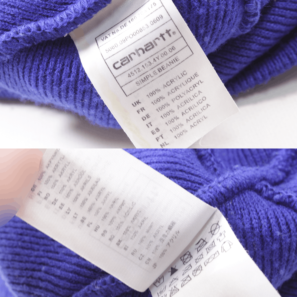Carhartt Logo Simple Beanie Size ONE SIZE - 3 Thumbnail