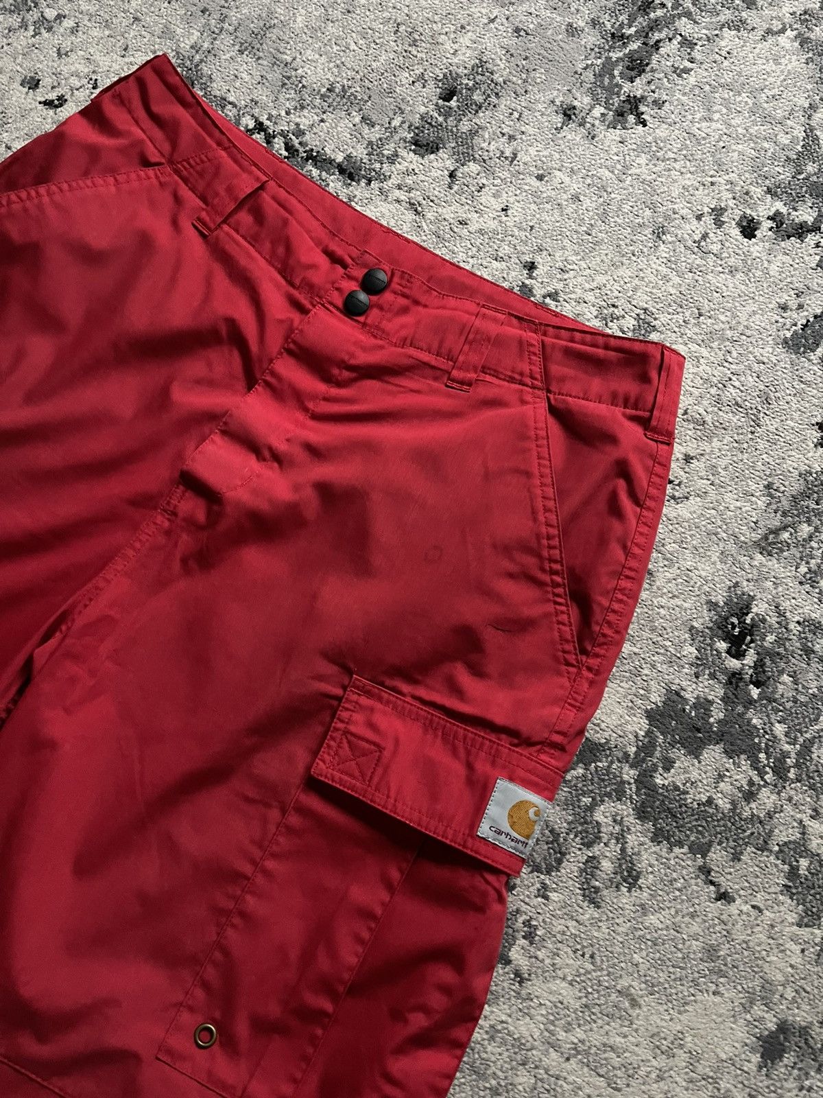 Carhartt × Carhartt Wip Carhartt Shorts Red size 31 Size US 31 - 2 Thumbnail