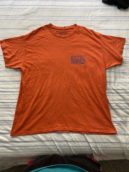 Travis Scott Astroworld NY Exclusive T-Shirt Orange