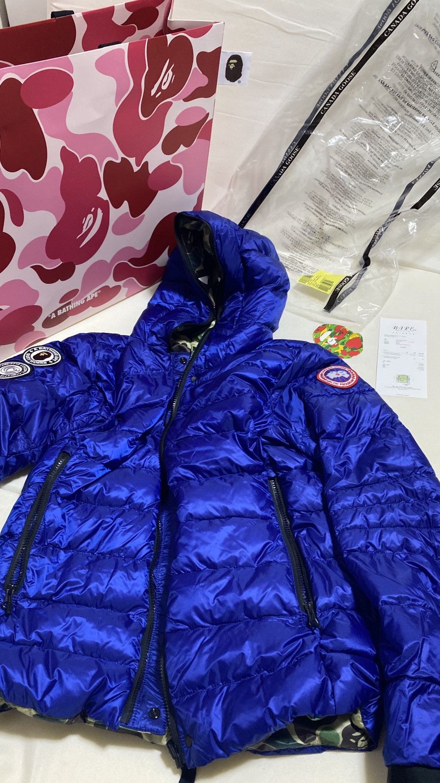 Bape × CNCPTS × Canada Goose A Bathing Ape X Canada Goose X Concepts Reversible Jacket M Size US M / EU 48-50 / 2 - 5 Thumbnail