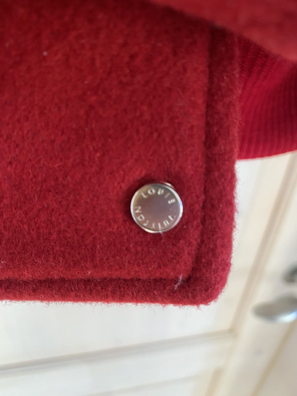 Louis Vuitton TAKING OFFERS! FW19 Martin Luther King Red Varsity Jacket Size US M / EU 48-50 / 2 - 5 Thumbnail
