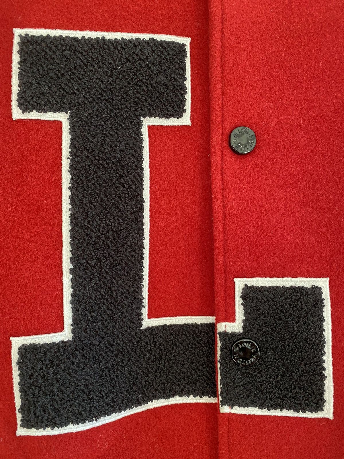 Louis Vuitton TAKING OFFERS! FW19 Martin Luther King Red Varsity Jacket Size US M / EU 48-50 / 2 - 9 Thumbnail