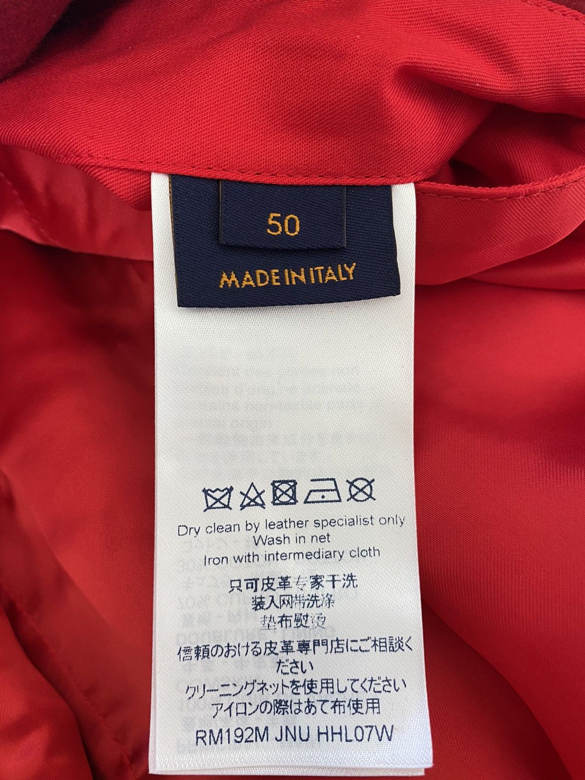 Louis Vuitton TAKING OFFERS! FW19 Martin Luther King Red Varsity Jacket Size US M / EU 48-50 / 2 - 14 Thumbnail