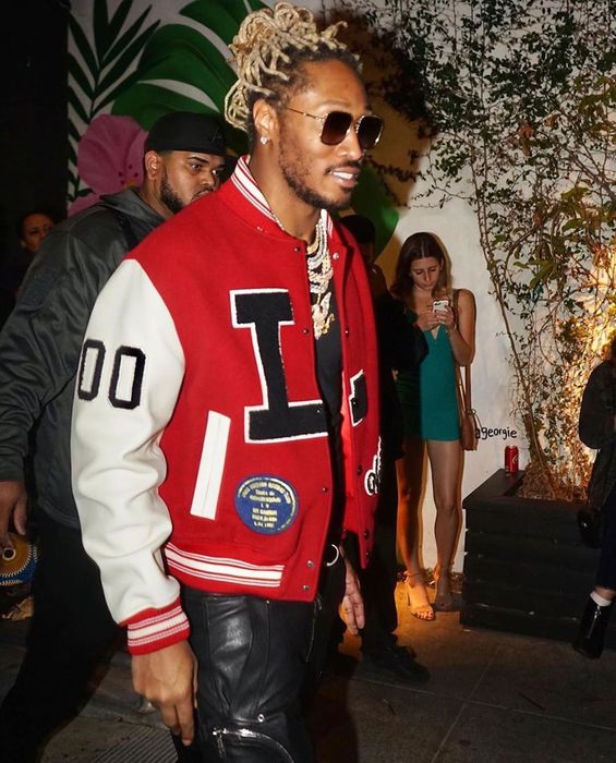Louis Vuitton TAKING OFFERS! FW19 Martin Luther King Red Varsity Jacket