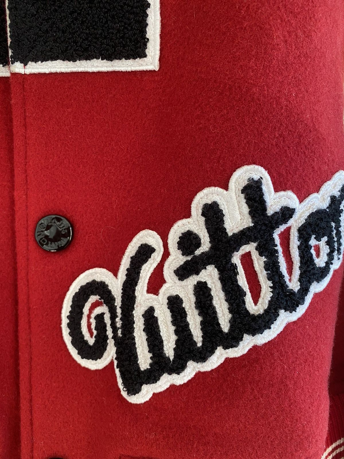 Louis Vuitton TAKING OFFERS! FW19 Martin Luther King Red Varsity Jacket Size US M / EU 48-50 / 2 - 10 Thumbnail