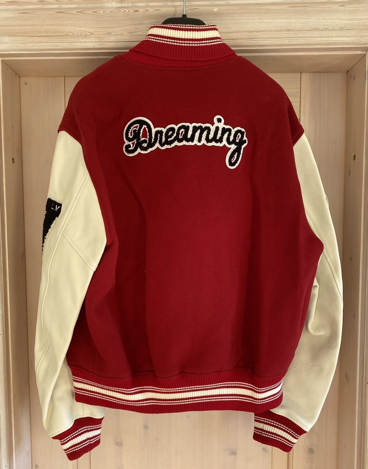Louis Vuitton TAKING OFFERS! FW19 Martin Luther King Red Varsity Jacket Size US M / EU 48-50 / 2 - 2 Thumbnail