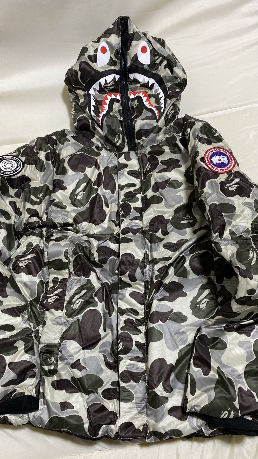 Bape × CNCPTS × Canada Goose A Bathing Ape X Canada goose X Concepts Reversible M Size US M / EU 48-50 / 2 - 2 Thumbnail