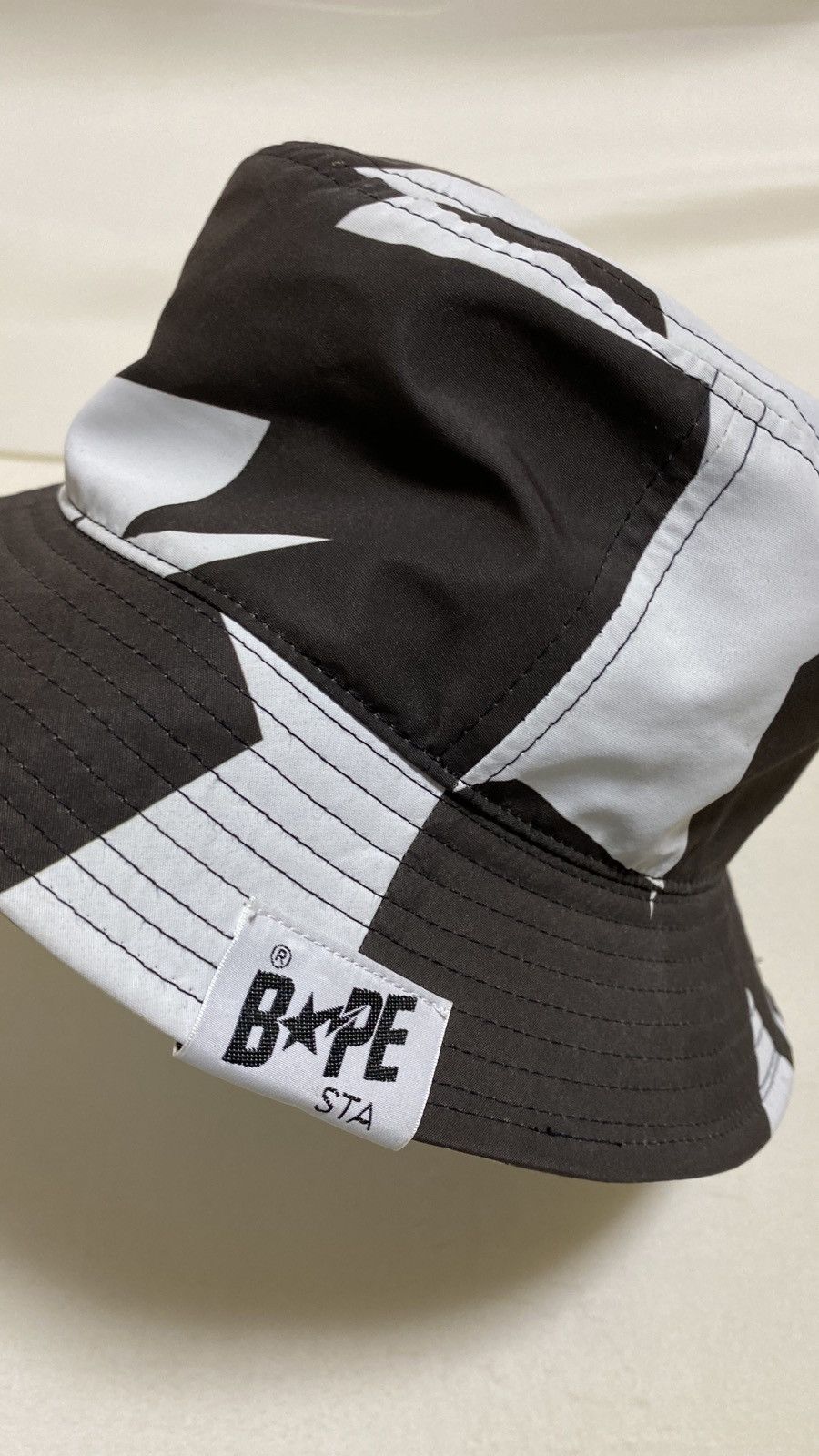 Bape A Bathing Ape Bapesta Bucket Hat Size ONE SIZE - 6 Thumbnail