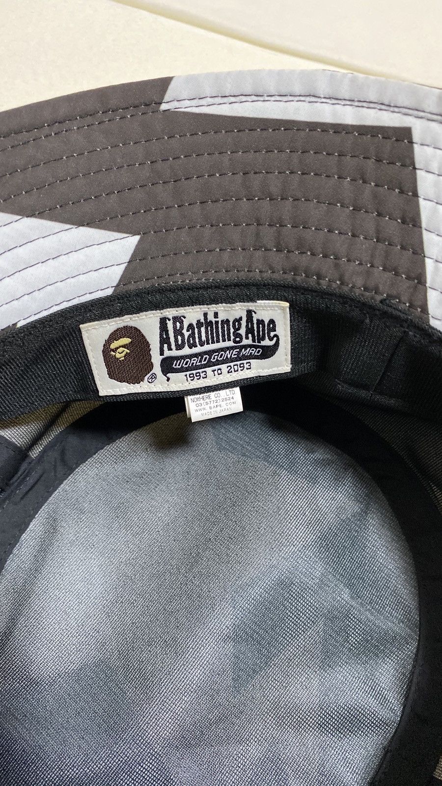 Bape A Bathing Ape Bapesta Bucket Hat Size ONE SIZE - 9 Thumbnail
