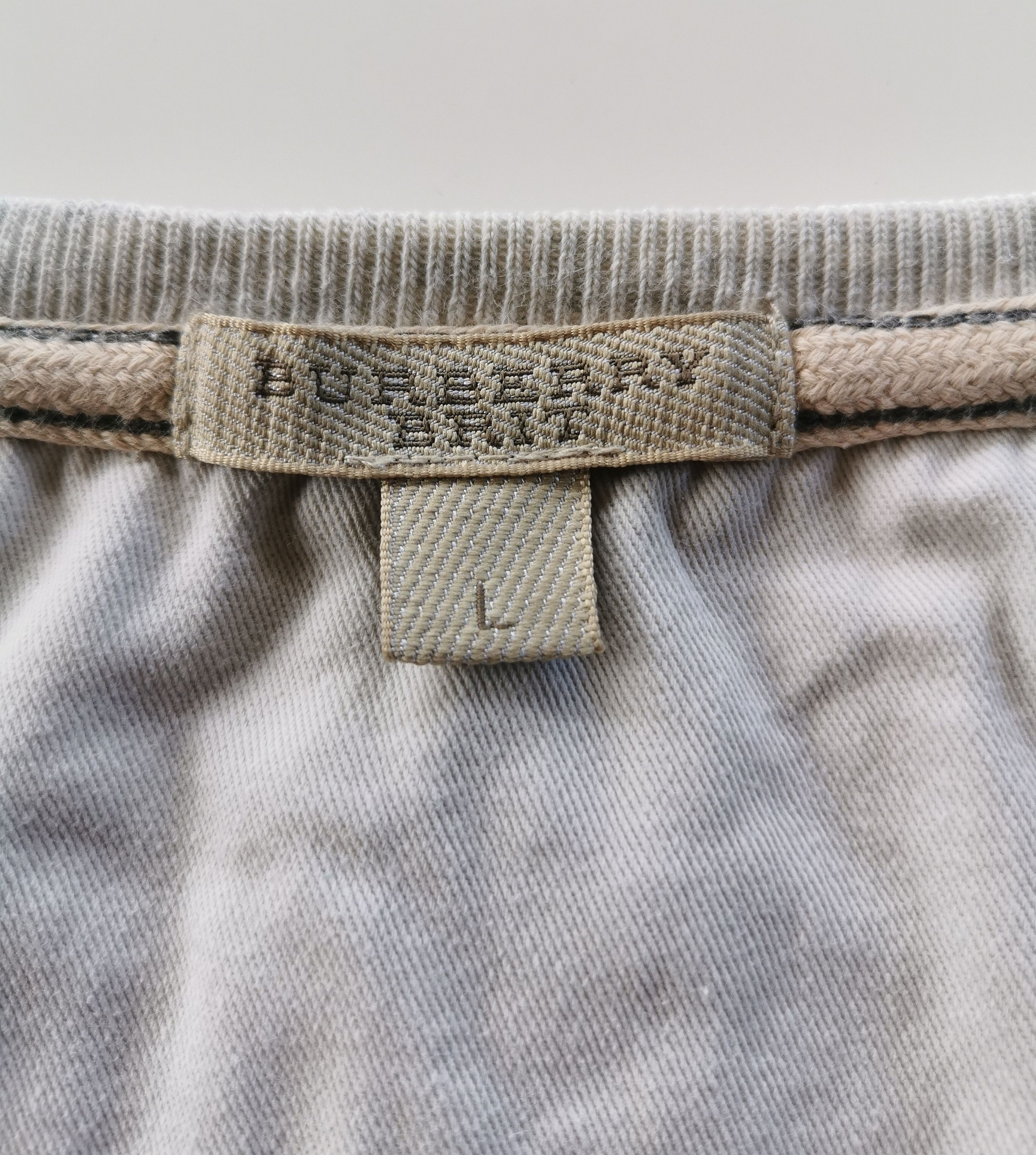 Burberry Burberry Brit Embroidery Slim Fit Tshirt Size US L / EU 52-54 / 3 - 6 Thumbnail