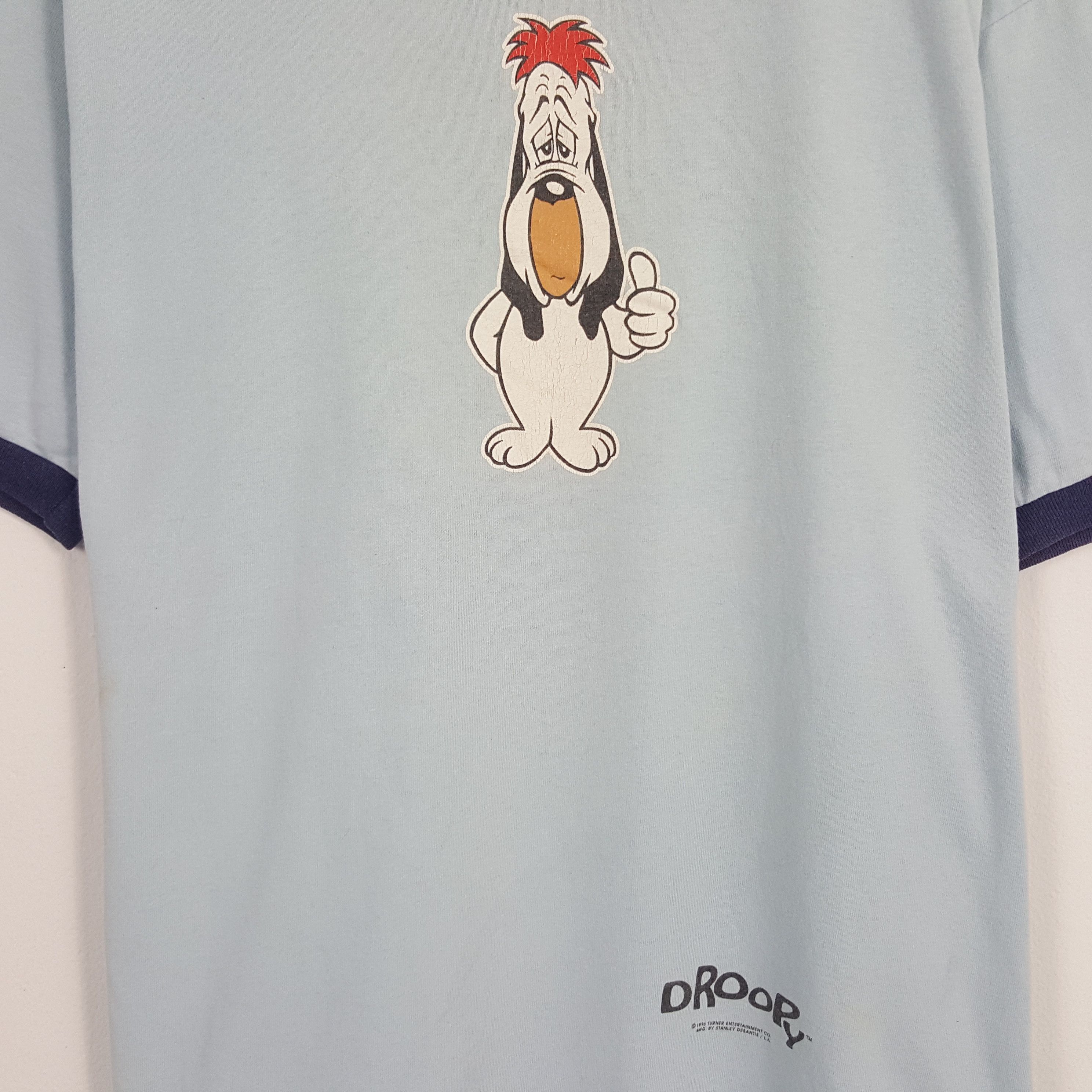 Cartoon Network × Japanese Brand × Vintage Vintage 90’s Droopy Japanese Cartoon Tshirt Size US L / EU 52-54 / 3 - 2 Thumbnail