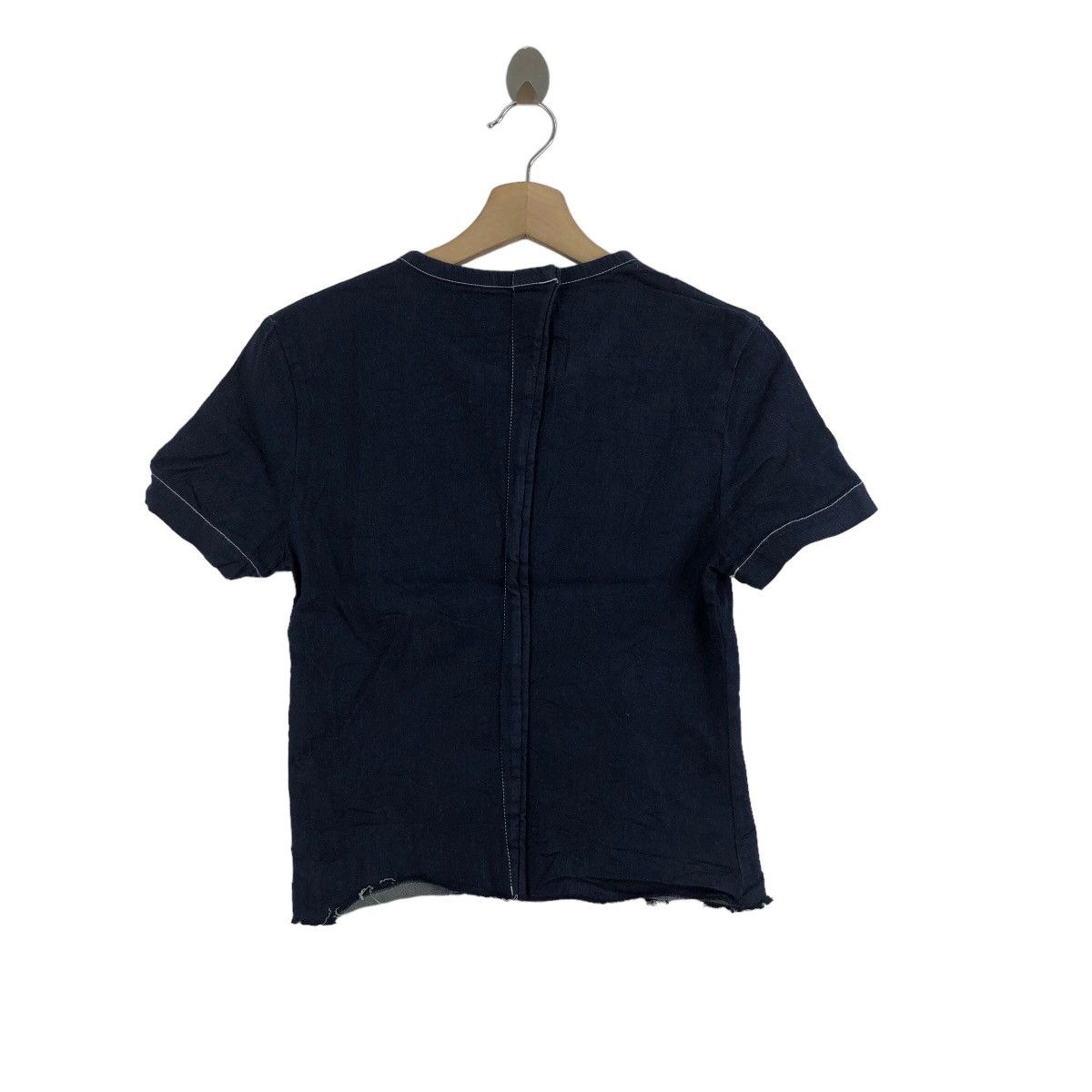 Comme des Garcons Vintage Tricot COMME des GARCONS T-Shirt Navy Colour Size M / US 6-8 / IT 42-44 - 3 Thumbnail