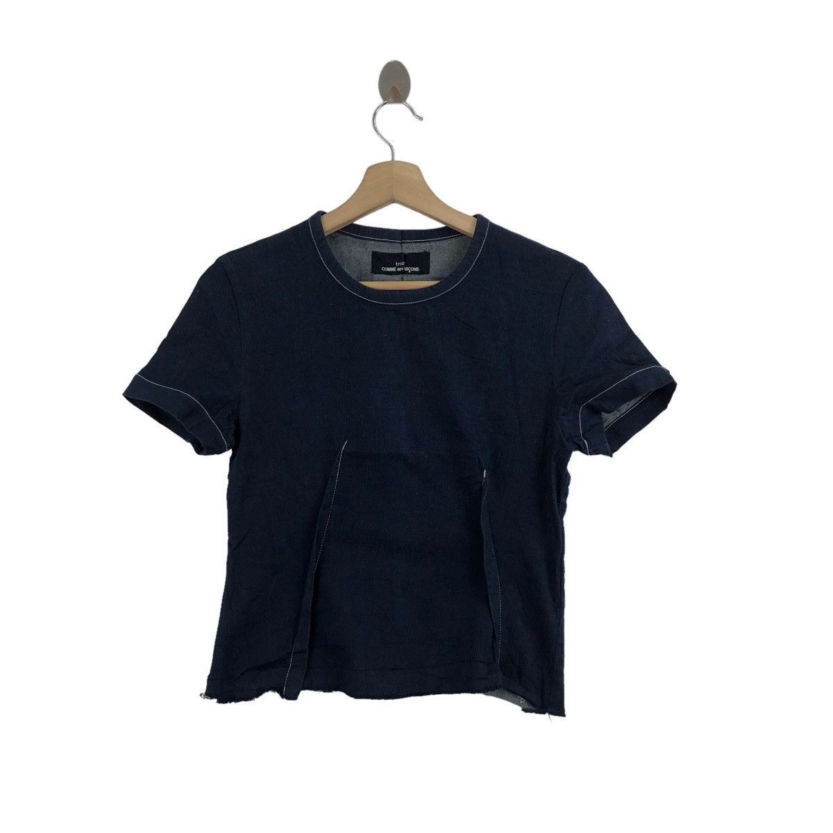 Comme des Garcons Vintage Tricot COMME des GARCONS T-Shirt Navy Colour Size M / US 6-8 / IT 42-44 - 1 Thumbnail