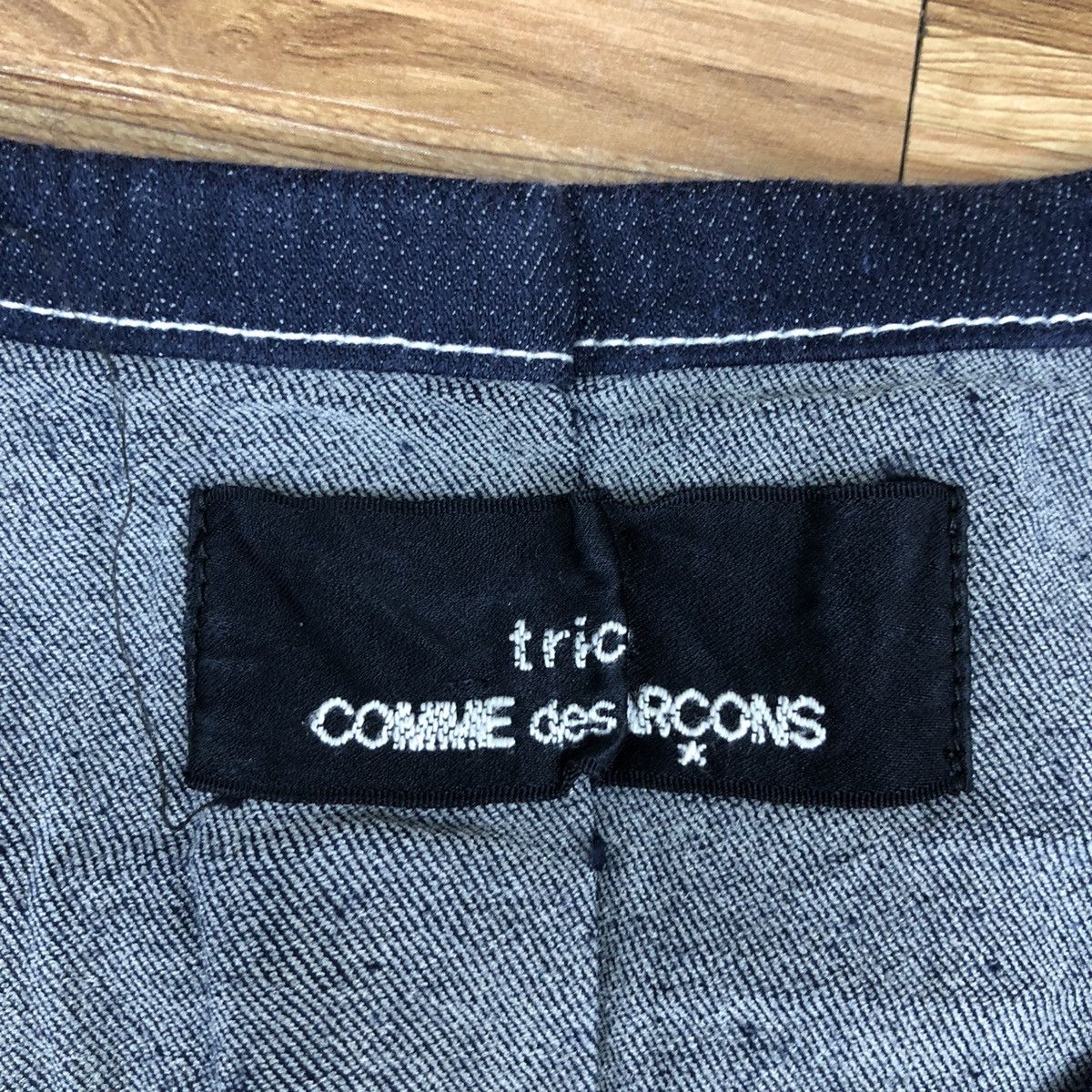 Comme des Garcons Vintage Tricot COMME des GARCONS T-Shirt Navy Colour Size M / US 6-8 / IT 42-44 - 4 Thumbnail