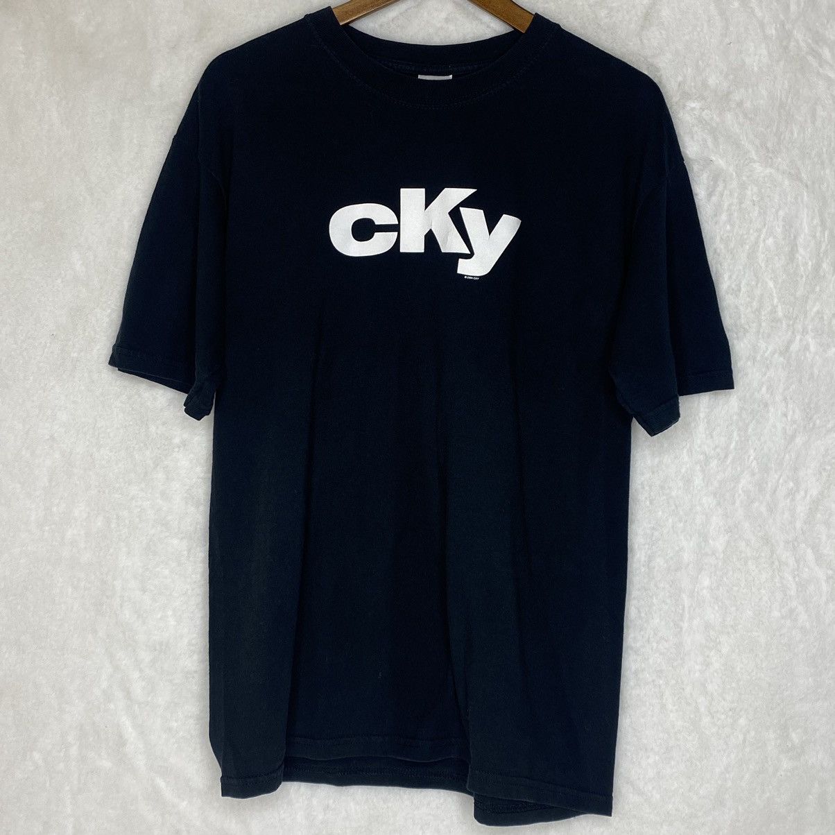 Vintage Vintage CKY Jackass Bam Margera Skate Band T Shirt Size US L / EU 52-54 / 3 - 1 Thumbnail