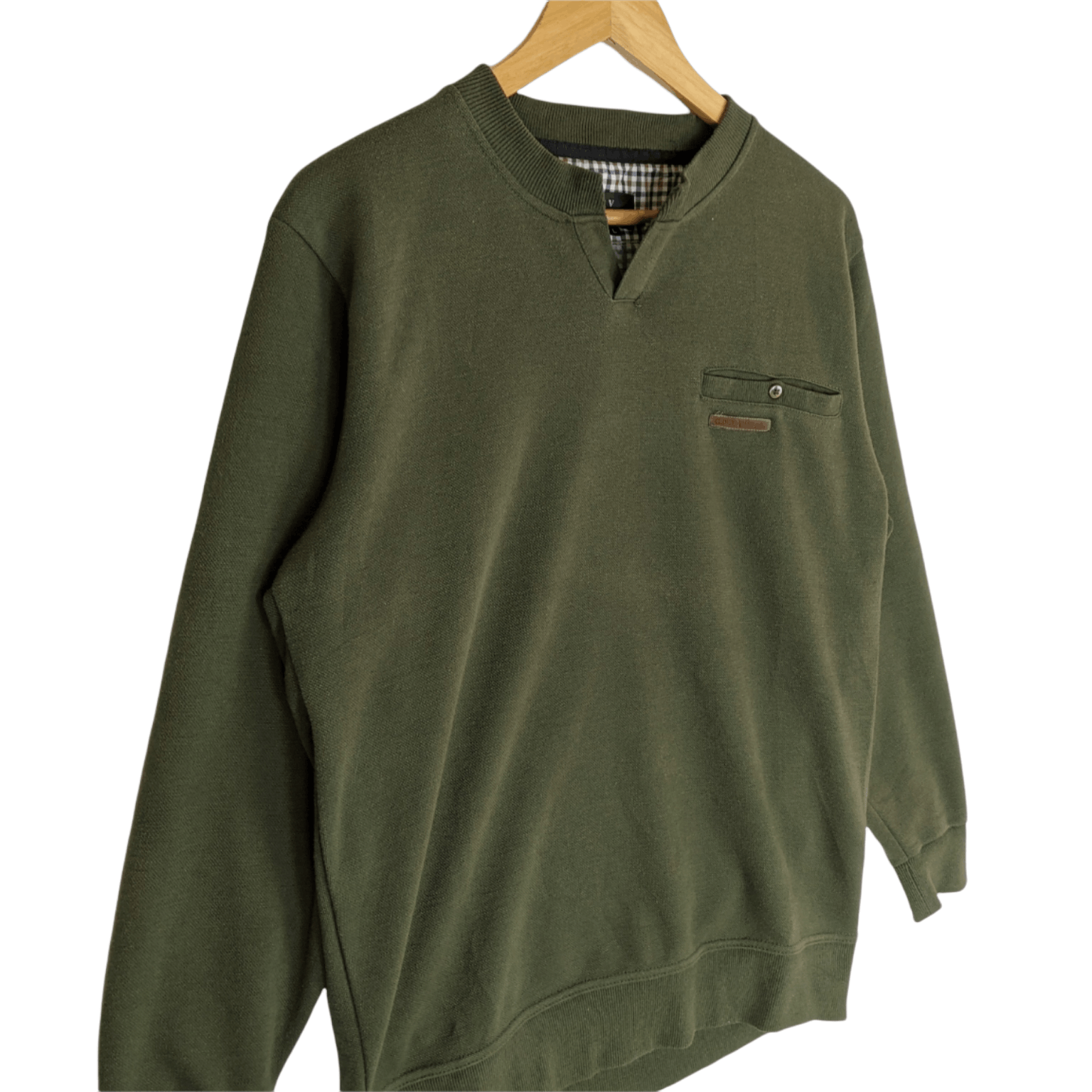 Valentino CLAUDIO VALENTINO Famous Designer Retro Sweatshirt Size US L / EU 52-54 / 3 - 3 Thumbnail