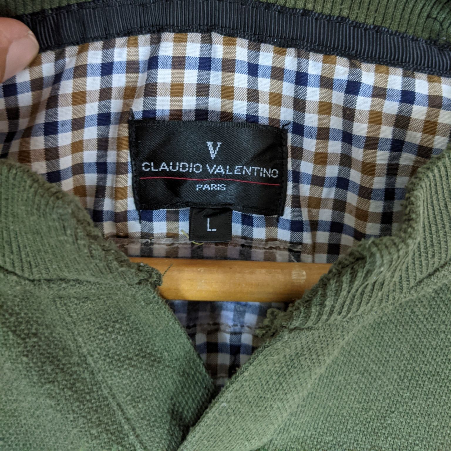 Valentino CLAUDIO VALENTINO Famous Designer Retro Sweatshirt Size US L / EU 52-54 / 3 - 8 Thumbnail